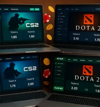 Лучшие букмекерские конторы для ставок на киберспорт: CS2 и Dota 2